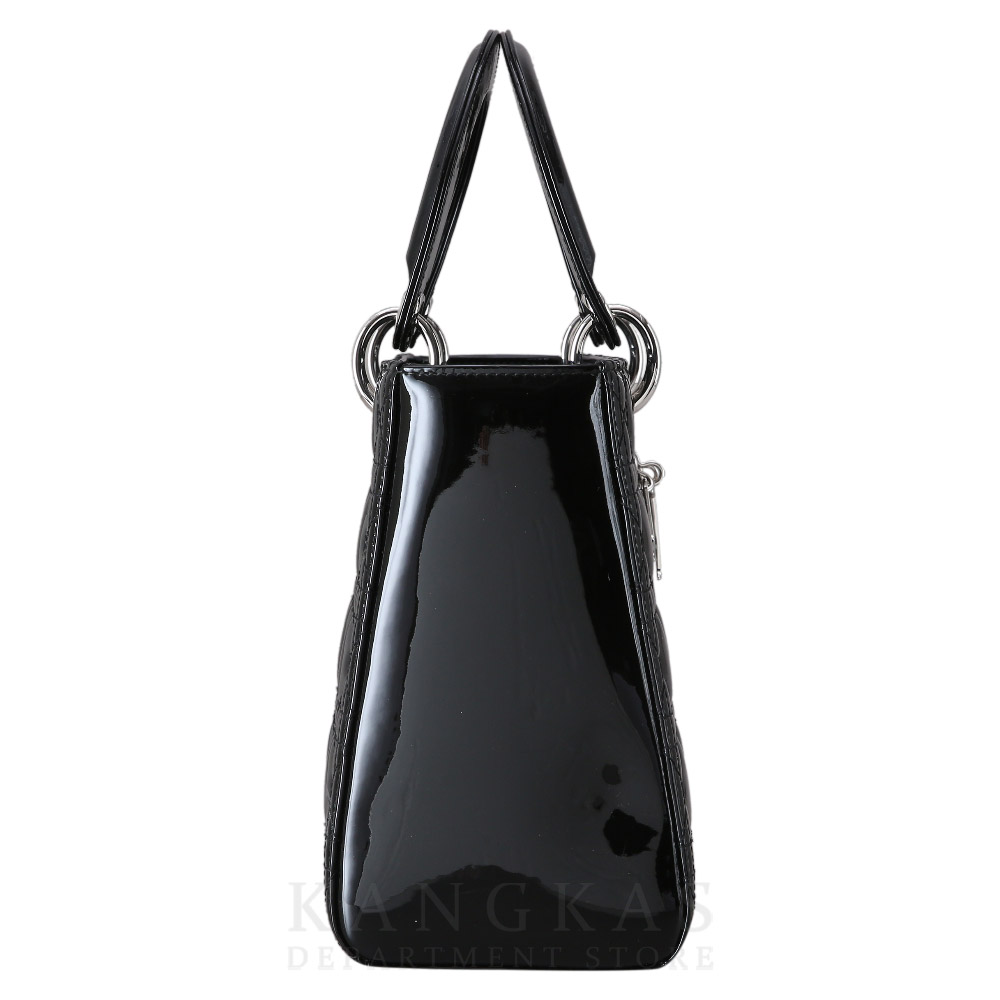 CHRISTIAN DIOR(USED)크리스찬디올 레이디디올 페이던트 미듐 블랙